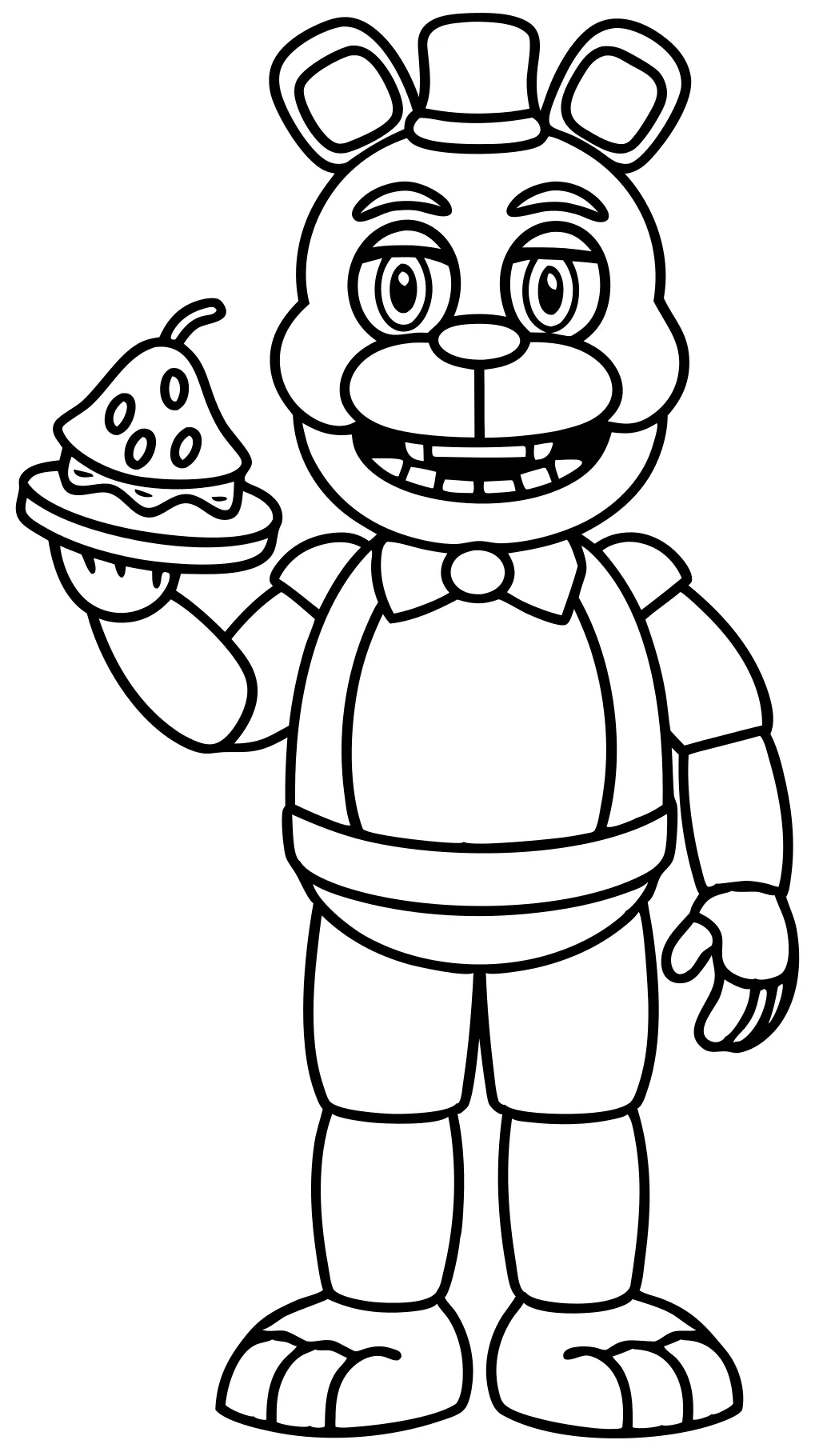 five nights of freddy’s coloring pages